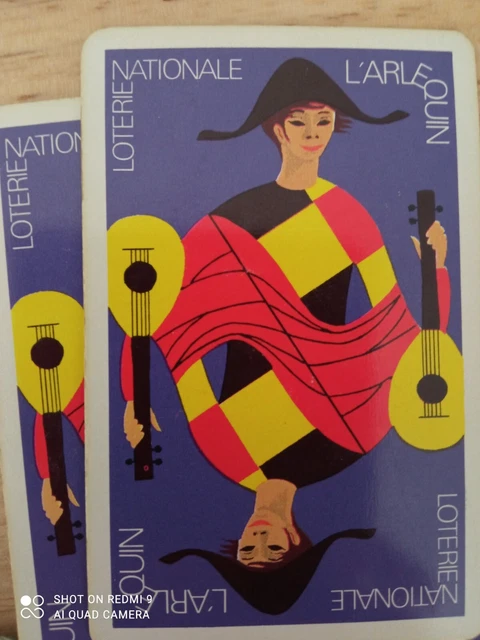 Jeu De 48 Cartes Aluette HERON – Dos écossais – Boîte D'origine – Usagé
