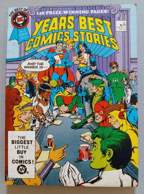 Best Of Dc Blue Ribbon Digest #52 Year's Best Comics Stories, Copper, Vf 1984