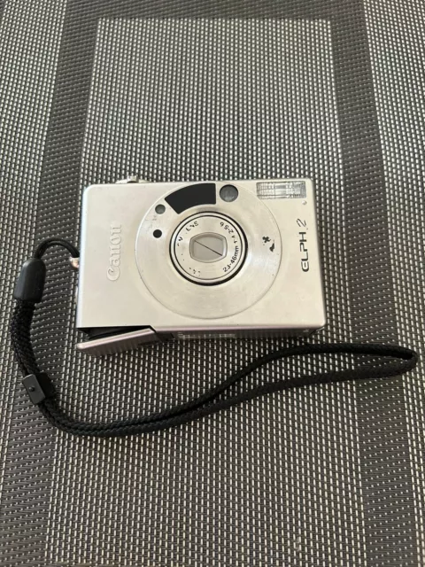 CANON ELPH 2 / Point & Shoot Film Camera - TESTED - FILM LID IS NOT CLOSING !!!