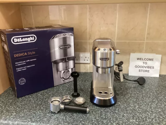 De'Longhi EC685.M Pump Coffee Machine Espresso Maker Dedica 1350w 1L Silver