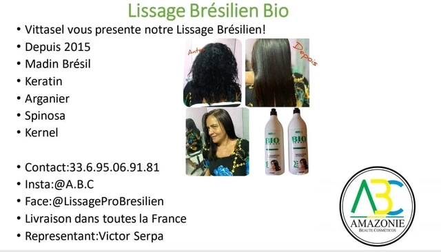 lissage brésilien offre unique -50% vittasel Kératine 