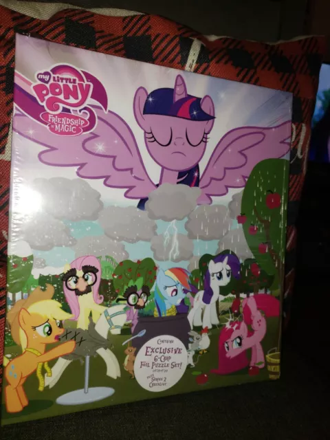 G4 MLP friendship is magic Binders exclusive 9-card Foil Puzzle Set New Ponies