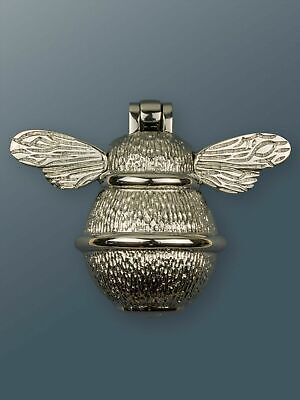 Brass Bee Door Knocker - Black Finish - Solid Brass Dragonfly Door Knocker 2