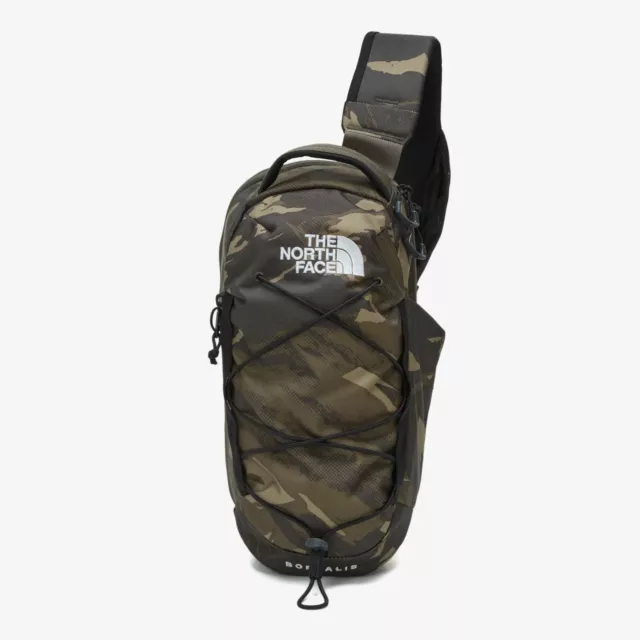The North Face Borealis Sling Bag Unisex Sports Travel Running Olive NN2PN73C