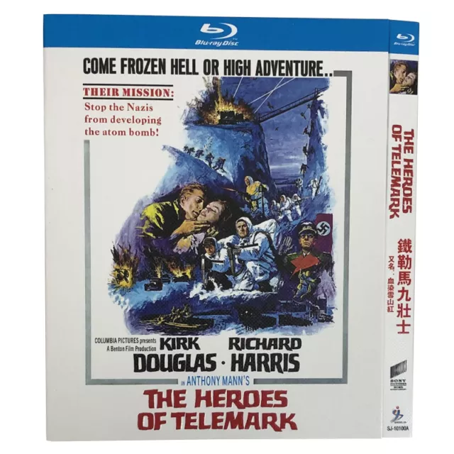 The Heroes of Telemark：The Movie (1965) Blu-ray New Box Set All Region