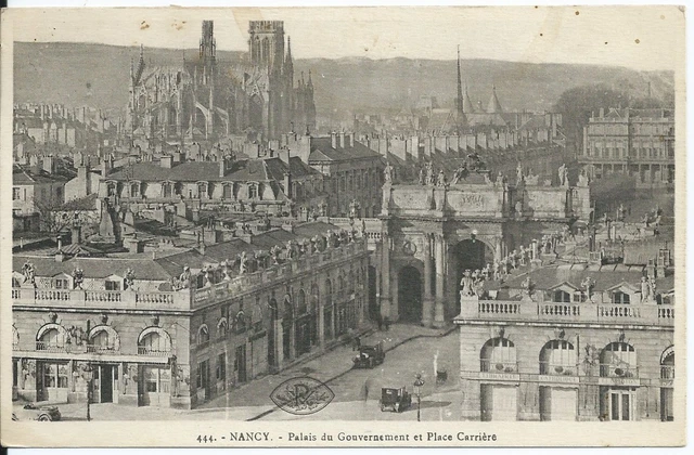 CPA 54- Nancy - Palace of / The Government And Place Career