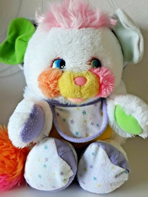 PELUCHE VINTAGE POPPLES Pancake 40 cm 1985 Époque Bisounours EUR 39,99