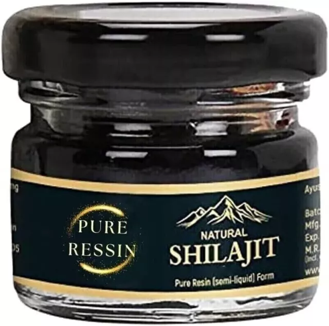 Pure 100% Himalayan Shil_ajit 20GM Shilajeet/Chilajit Soft Resin ORGANIC MUMIJO