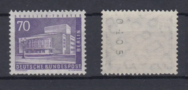 Berlin 152 xvK RM mit gerader Nummer Berliner Stadtbilder 70 Pf postfrisch