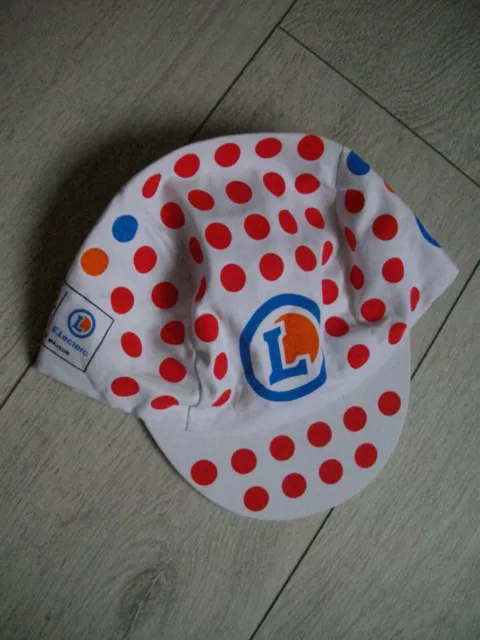 Casquette à poids"E.LECLERC"Tour de France 2024 vélo cyclisme maillot collection