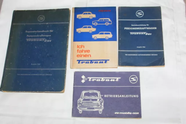 Posten Ddr Betriebsanleitung Reparaturhandbuch Oldtimer Auto Kft Trabant 601 Ifa