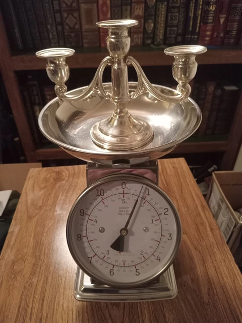 Vintage Mueck-Cary Sterling Silver Candelabra