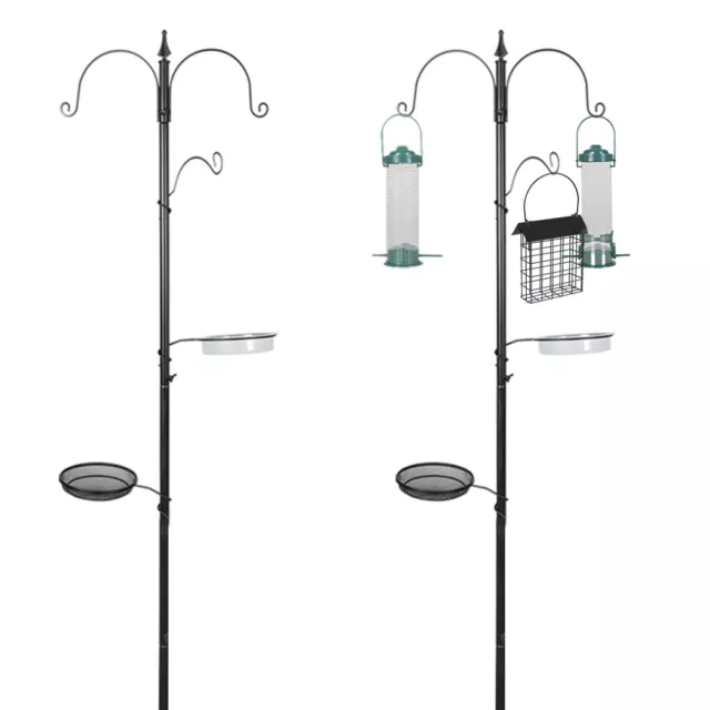 Pawz Bird Feeder Garden Metal Ornaments Outdoor Decor Hanging Wild Seed Outdoor