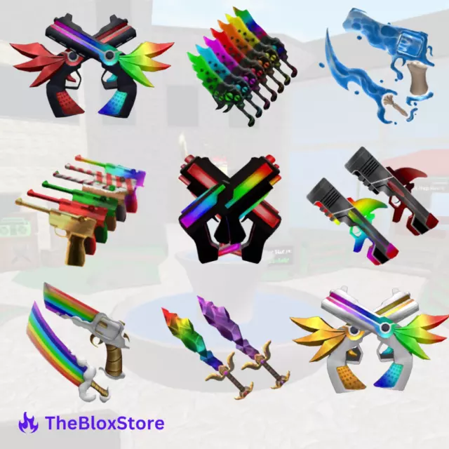 ROBLOX MURDER MYSTERY 2 MM2 Chroma Tides Godly Knife Fast Shipping! $12.99  - PicClick