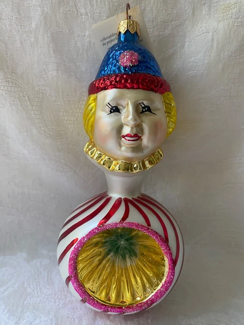 Rare, vintage, Christopher Radko ornament, SQUIGGLES, 90-084-2, Brand New w/tag