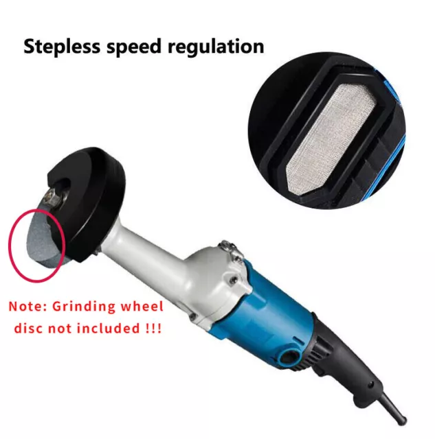 ∅125/150mm 220V Electric Straight Grinder Knife Grinding Machine Stepless Speed