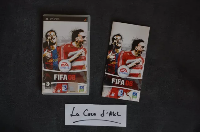 ₪ PAS DE JEU ₪ Boite + notice de PSP FR - Fifa 08