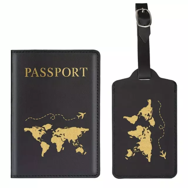 Reisepasshülle und Gepäckanhänger-Set - Passport Cover International