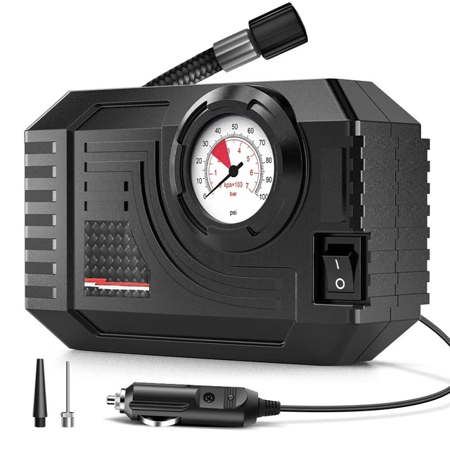 GABRIELLE 6000mAh Mini Pompe à Air Électrique, Compresseur à Air