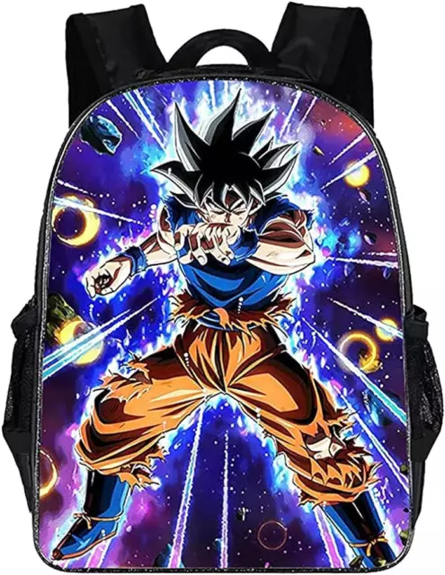 Goku Zainetti per Bambini, Goku Zaino Scuola Cartone Animato 3D Stampato Zaini P