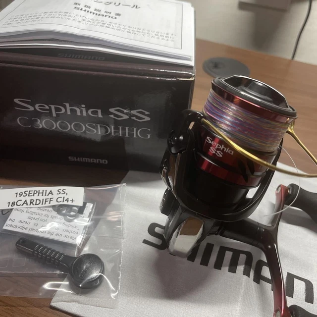 SHIMANO SEPHIA SS C3000Sdhhg Reel $295.35 - PicClick CA