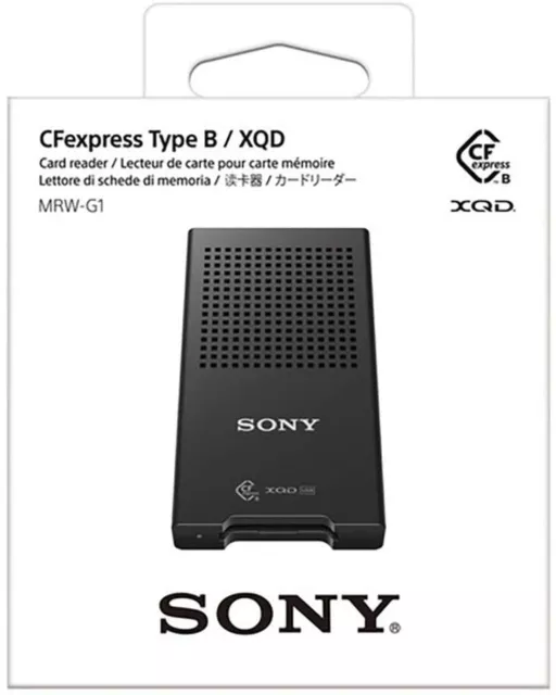 Genuine Sony MRW-G1 Card reader for Cfexpress Type B and XQD Gen. 2 cards UK