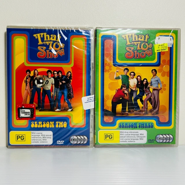 New ~ That 70's Show Series Seasons 2 + 3 DVDs ~ TV Ashton Kutcher Kunis ~ R4