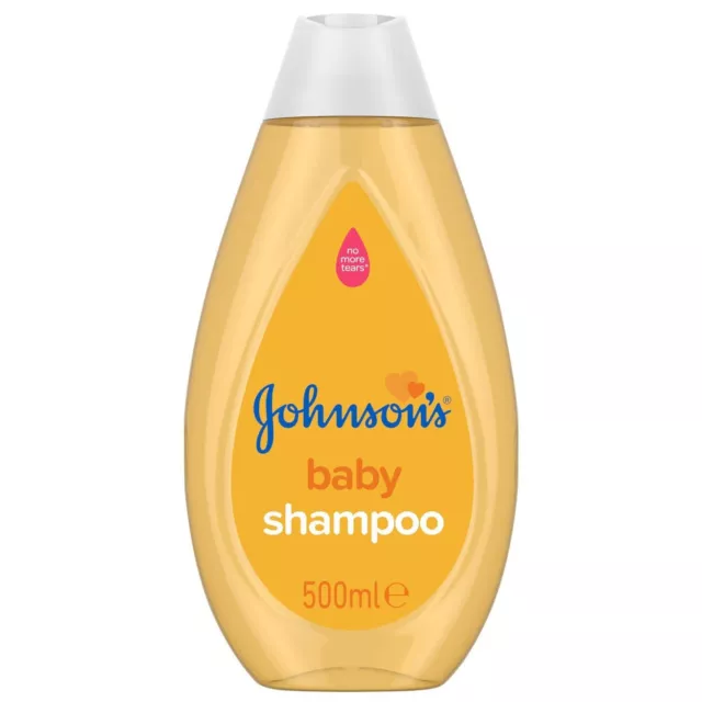 Johnson's Baby Shampoo 500ml | pure & gentle daily care | Pack of 2