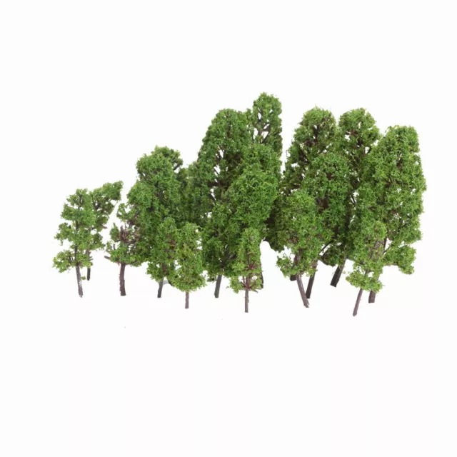 Model Trees for Layout Train Railway Landscape Wargame Scenery HO OO Scale Decor