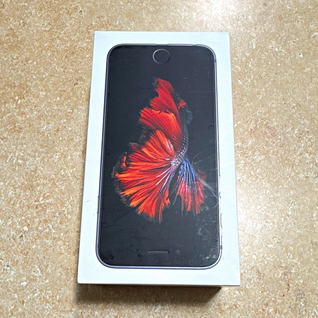APPLE IPHONE 6S Space Gray 16GB Original EMPTY BOX & INSERTS WITH