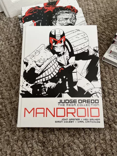 Judge Dredd The Mega Collection hardback graphic novel - Mandroid