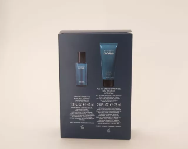 Davidoff Cool Water Homme 40 ml SET OVP Eau de Toilette + Duschgel 2