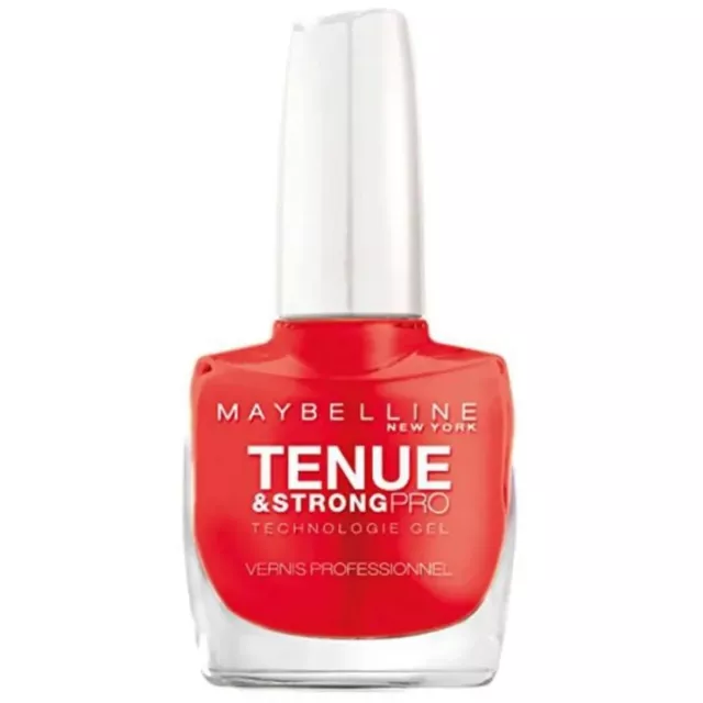 Gemey Maybelline Ongles Vernis Tenue Strong 7 Days  493 Blood Orange 10Ml