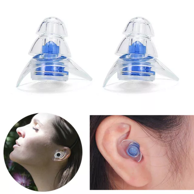 Noise Cancelling Reduce Ear Plugs Hearing Protection Sleeping from Music Concert