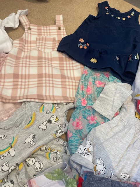 Enorme pacchetto vestiti bambina 3-6 mesi, successivo, joule Ted Baker mamme e papà 5