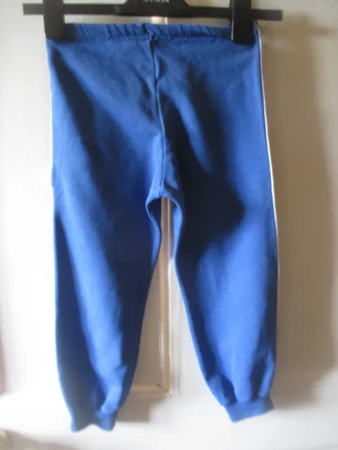 Stivali da jogging blu altezza 104 -110 cm taglia circa 4-5 anni