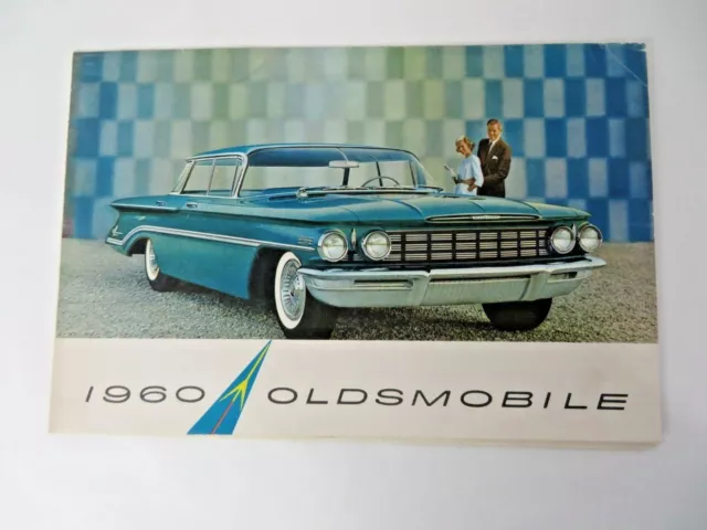 1960 Oldsmobile Dealer Showroom Brochure Fold-Out  #12267