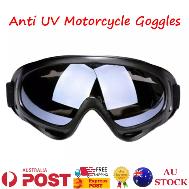 Motorcycle Racing Goggles Motocross MX MTB ATV UTV Dirt Bike Off-road Eyewear AU