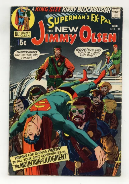 Superman's Pal Jimmy Olsen #134 GD/VG 3.0 1970 1st app. Darkseid (cameo)