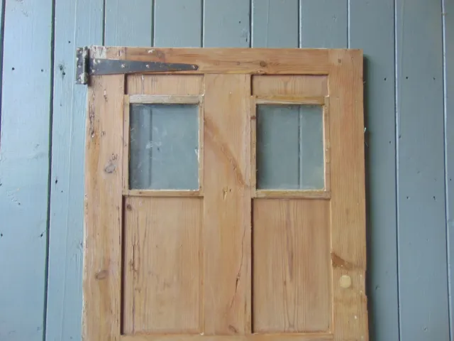 Reclaimed Pine Georgian Part Glazed Internal  Wooden Door 969 6