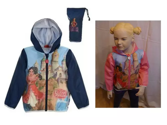 Disney Elena von Avalor Wind / Regenjacke pink oder blau