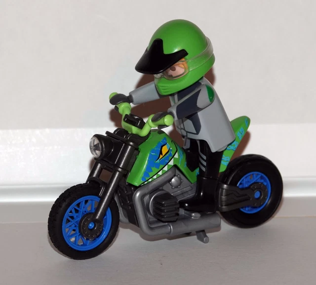Fuwraixis Moto Catapulte En Alliage 3-en-1 - Modèle De Course Avec Sons Et Lumières, Jouet Éjectable, Cadeau Garçons 4-12 Ans