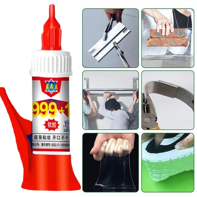 50g Metal Repair Adhesive Super Glue For Ceramic,Wood,Shoe Rubber Sole New D3J6