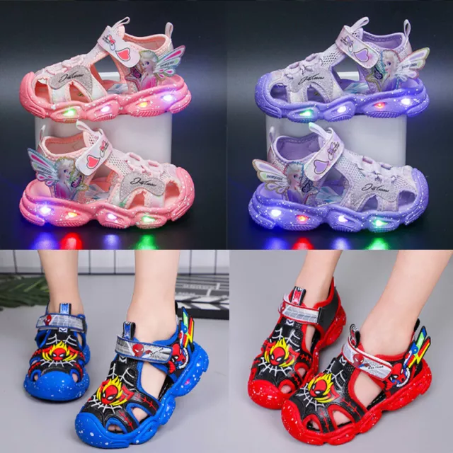 Kinder LED leuchtende Sneakers Blinkende Kinder Mädchen Licht Up Trainer Schuhe