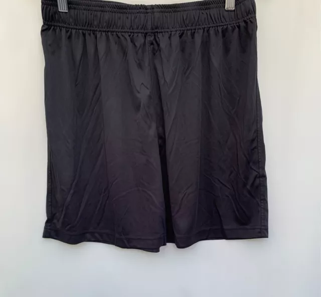Pantaloncini neri Mitre taglia L 100% poliestere W 32-36"" uomo ragazzi