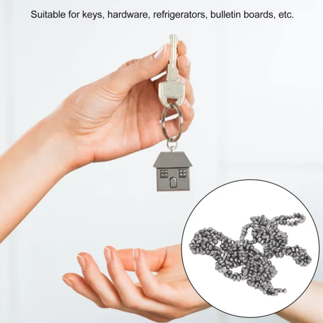 China Factory 304 Stainless Steel Ball Chain Connectors 13x6mm, Hole:  2.5mm, Fit for 4.5mm ball chain in bulk online 