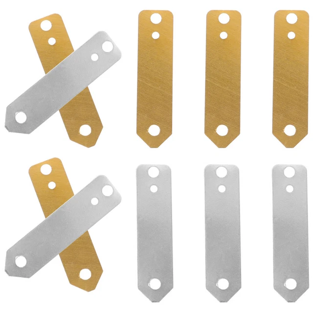 10 Pcs Zinc Anode Electroplating Fruit Experiment Supplies Fittings Copper Elect