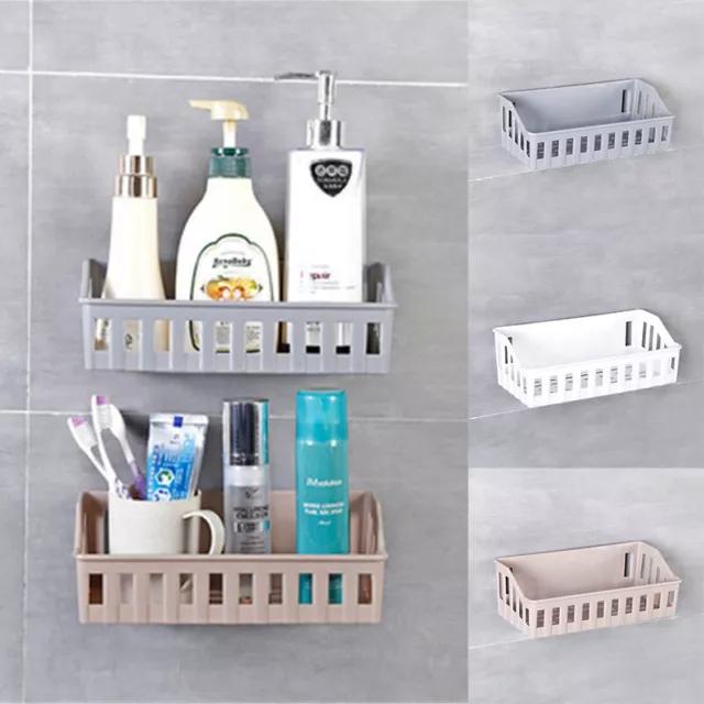 Holder Shelf Suction Shampoo Storage Basket Basket Bathroom Shower Caddy Holder