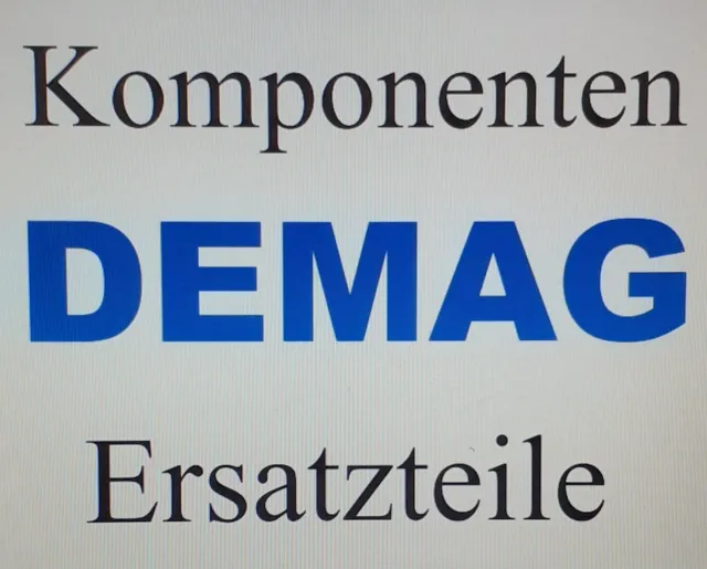 DEMAG Motor KBV71 A4 aus großem Ersatzteillager DEMAG  Getriebe Laufrad Kran