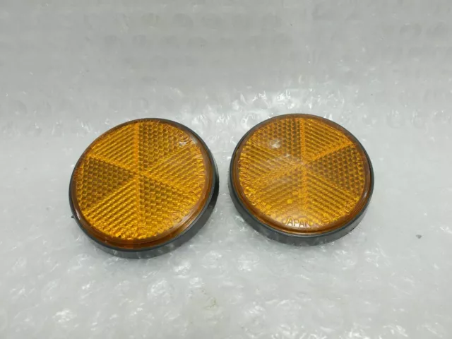 2pc YAMAHA Reflector Reflex U5 U7 V50 V75 PW50 YF60 YFM80 100 200 250 YFM350 400